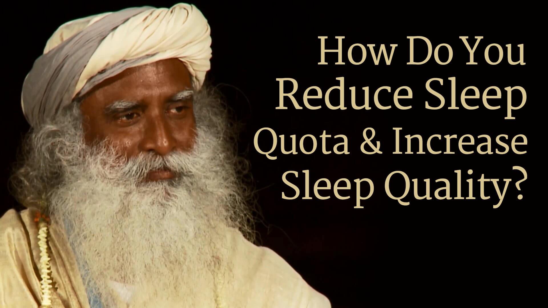 How to reduce sleep but stay healthy