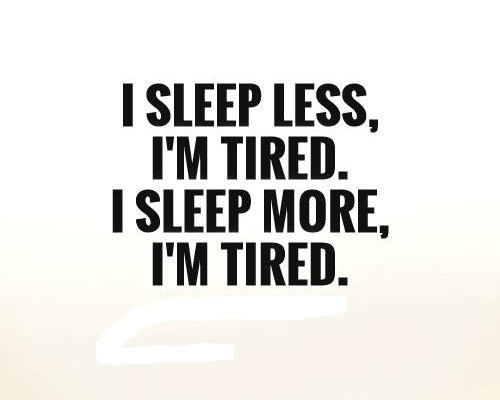 Why you feel more tired after sleeping longer than usual?