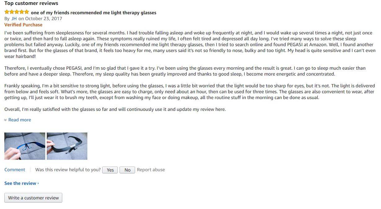 Amazon feedback 2