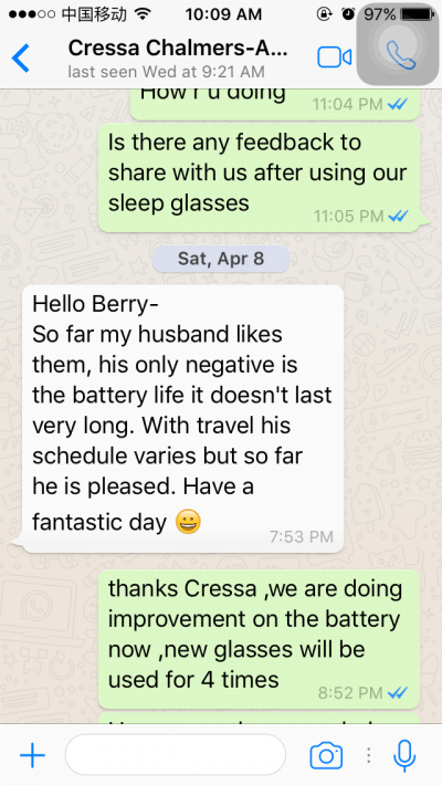 Cressa-Feedback