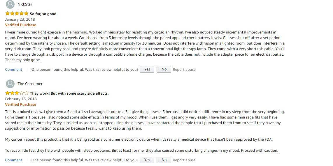 Customer comments