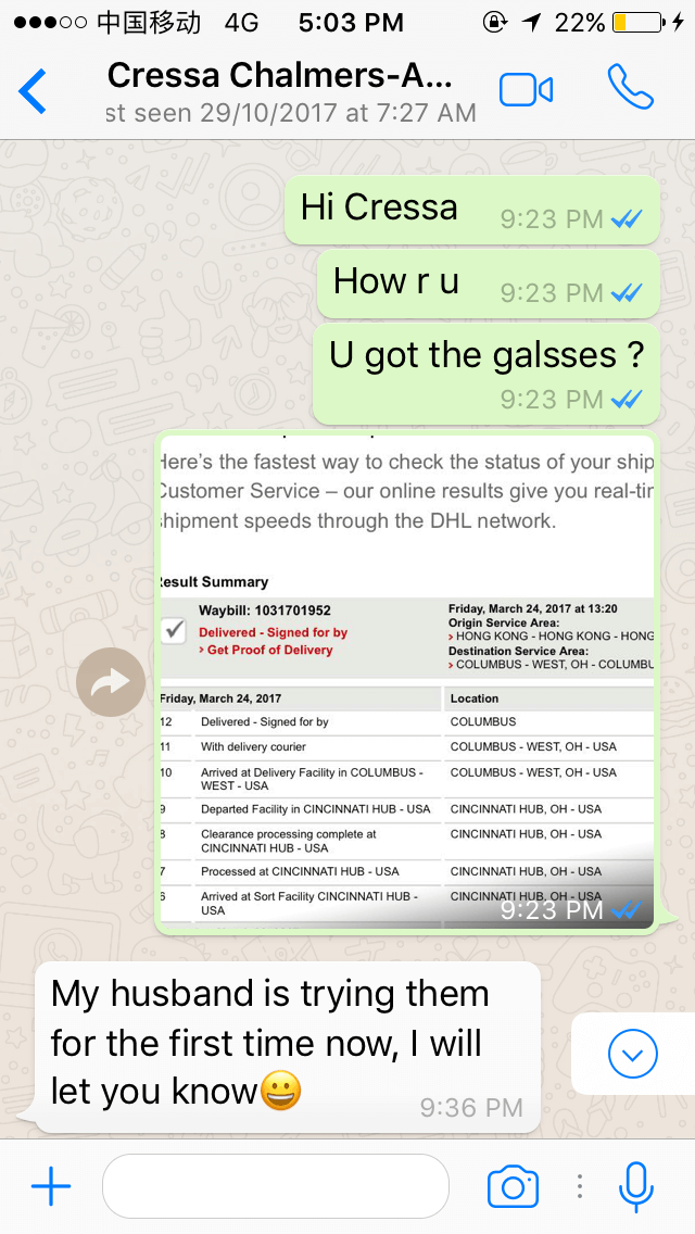 Customer feedback 2